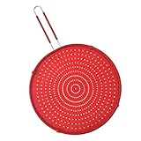 PRETYZOOM Öl Spritzschutz aus Silikon und Multifunktionaler Spritzschutzdeckel für Pfannen...