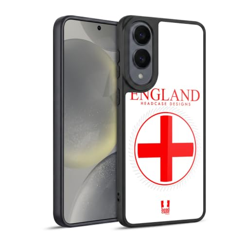 Coque Samsung S25 Edge Drapeau Anglais Head Case Designs en gel renforcé