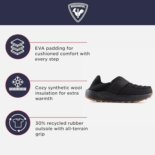 Rossignol Pantofole Invernali Donna Chalet 2.0 Nere - 4