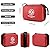VRIEXSD Premium First Aid Kit, 320 Piece Waterproof Hard Shell Eva First Aid Kit for Home, Camping, Cars, Hiking, Travel, Businesses & Outdoor Emergencies - Emergency Medical Kits (Red)