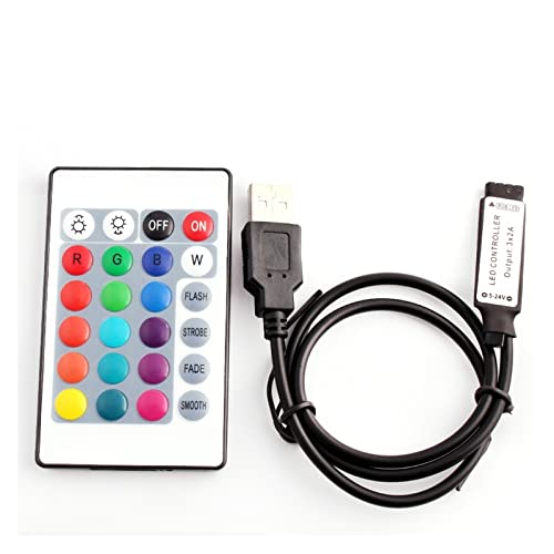 Contrôleur de couleur unique IR Bluetooth pour bande lumineuse LED RVB 5V