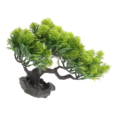 ノーブランド品 迎客松小飾り 軽量レジン製 リアル刺身皿用オーナメント レストラン向け寿司プレート装飾 飾り皿に映える和風アドーンメント