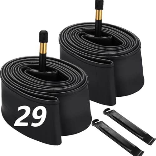 29x1.95/29x2.10/29x2.125 inch Bike Tube with AV48mm Schrader Valve Mountain Bike Inner Tubes Premium Butyl Rubber Bicycle Tube 2 Pack 29 inch?E-Bike Tube