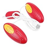 HORIALENCE 家用除臭烘鞋器 用シューズドライヤー マー付き 丈夫な外殻設計 速乾 除菌機能付き 静音仕様 靴の湿気と臭いを防止 ランダムカラー
