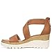 Naturalizer SOUL Women's Goodtimes Wedge Sandal Toffee 8.5 M