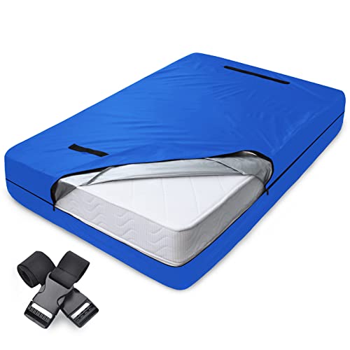 Mattress Bags For Moving Mattress Storage Bag Twin Waterproof With Strong Handles & Straps Reusable & Dustproof Mattress Protector For Heavy Duty Or Household Items #TOP10