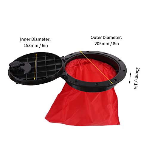 AMONIDA Piastra da 6 Pollici per Canoa, Copertura