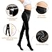 MEILYLA 20-30 mmHg Gradient Compression Stockings Pantyhose Therapeutic Firm Support Closed Toe Black L