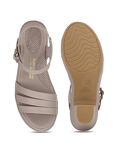 Image of Bata Comfit 6619 Chiara Light Blue Sandal Shoes for Women | Perfect for Casual and Formal Occasions |Durable | Lightweight | Comfortable