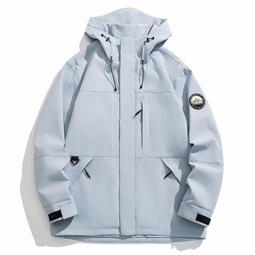 Manteau homme en laine premium chaud veste d'hiver à capuche