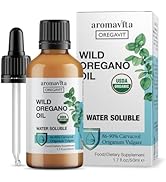 AROMAVITA Oregavit Water Soluble Wild Oregano Oil–Digestive, Immune Support, Respiratory Health, ...