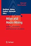  Micro and Macro Mixing: Analysis, Simulation and Numerical Calculation (Heat and Mass Transfer)