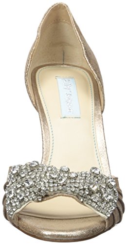 Blue By Betsey Johnson Women's Gown Pump,Silver Metallic,6 M Us #TOP1
