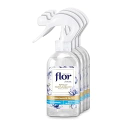 Flor Instant Perfume para la ropa, fragancia azul - pack de 4