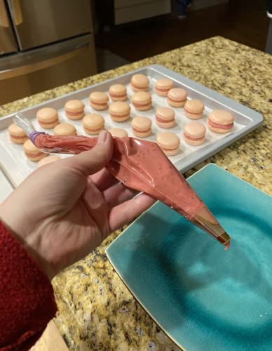 100Pcs Pastry Bag Ties, Silicone Icing Bag Ties, Reusable Piping Bag Ties Decoration Bag Cake And Pastry Supplies Clips, Includes 5 Color. Suitable For Cupcakes Cookies And Pastry Seal (5 Color) #TOP2
