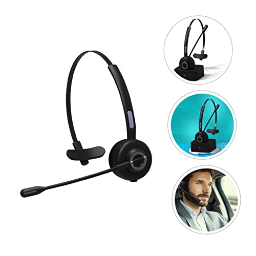 Auriculares inalámbricos diadema ergonómica EXCEART para teletrabajo y llamadas 4