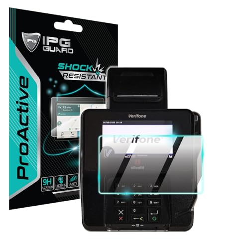 IPG ProActive Made for Verifone MX915 ECR Desktop POS System/Cash Register Display Touchscreen Display 9H Hardness Screen Protector Nano Ceramic Film Ultra Responsive for MX915An.Gl