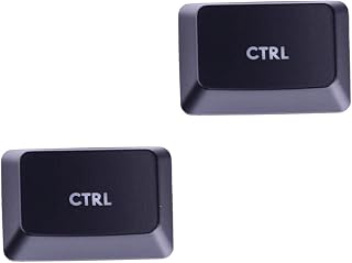 HUYUN Replacement Keycaps for Logitech G413 Keyboard Romer-G (Black)