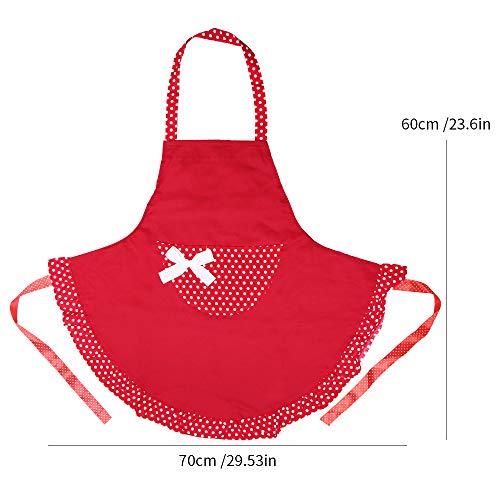 Hanerdun Ladies Apron With Pocket Vintage Kitchen Apron For Women Cooking Apron Gift Idea #TOP3