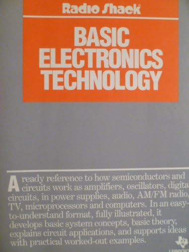 Basic Electronics Technology (Radio Shack) B000P3N7H0 Book Cover