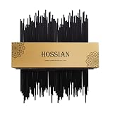 HOSSIAN 50pcs Reed Diffuser Sticks- Black Fibre Reed Diffuser Sticks-Thick Diffuser Reeds Sticks - Diffuser...