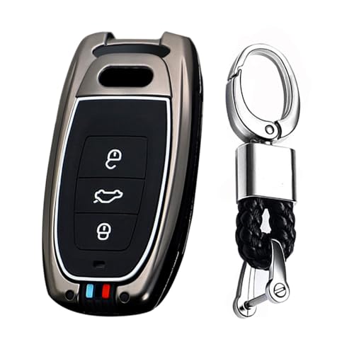 Boîtier de clé Audi Q5 SQ5 RS7 finition noire de qualité supérieur