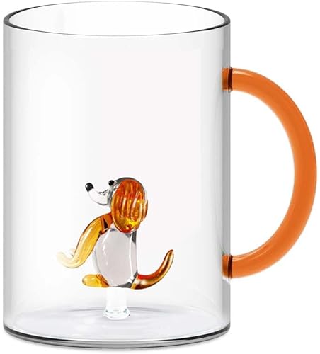 Miniatura 7 de Taza de vidrio de borosilicato de 14.2 onzas líquidas (gato)