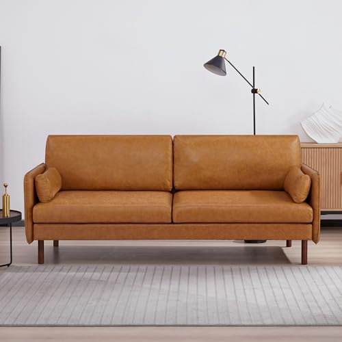 Artdeco Home Reachel Faux Leather Accent 3-Seater Sofa - Living