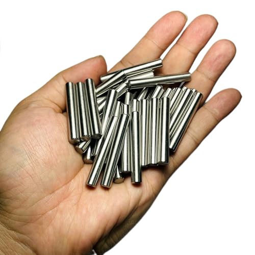 image for ZDingTech 35pcs 6mm x 40mm Dowel Pins Metal Dowel pins M6 6mm Shelf Pe