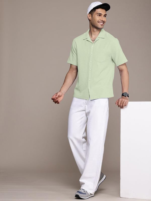 Image of Tee Projekt Fashion Textured Shirts for Men||Regular Fit Casual Shirt for Men||Fancy Shirt