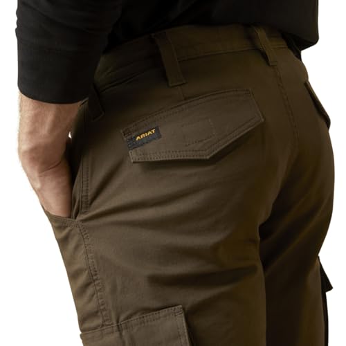 Image of Ariat Men's Rebar M4 Relaxed Made Tough Cargo Straight Pant