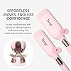 L'ANGE HAIR SculptWaver Titanium Deep Wave Crimper | Modern Crimper for Easy, Uniform Waves & Sculpted Texture | Negative Ion Technology for Frizz-Free Shine & Smooth Hair (Blush - Large) #3