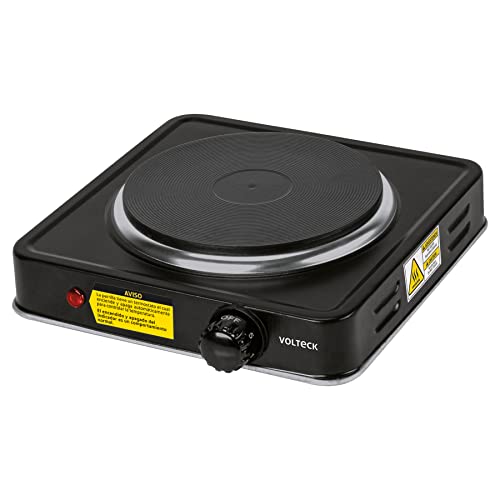 Catálogo para Comprar On-line Parrilla Electrica 1 Quemador los 10 mejores. 48 Volteck PAEL-1CDN, Parrilla eléctrica quemador tipo disco, negra
