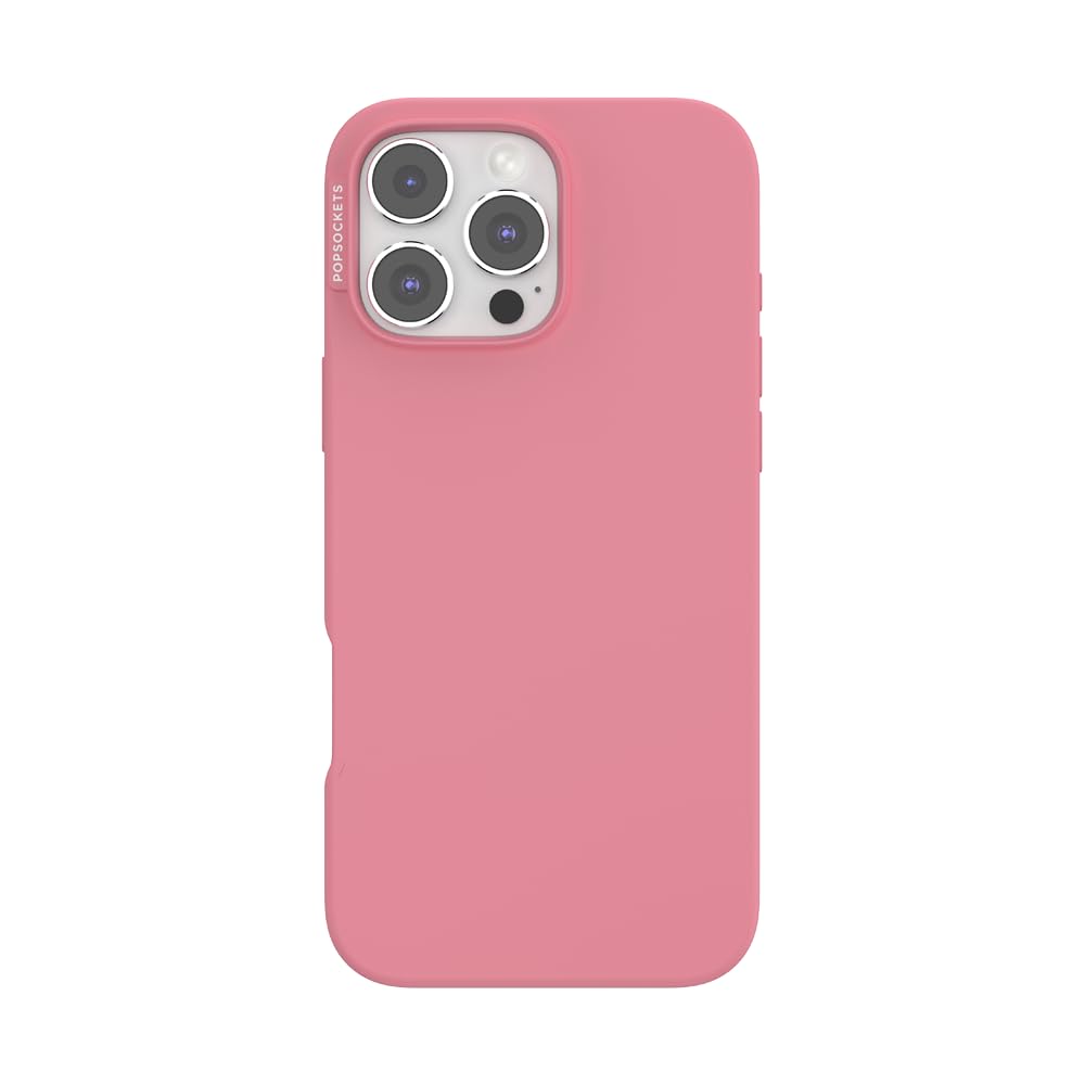 PopSockets iPhone 16 Pro Max Case Compatible with MagSafe, Phone Case for iPhone 16 Pro Max, Wireless Charging Compatible, Case Only - Putty