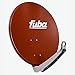 Produktbild Fuba DAA 650 R Aluminium-Satelliten-Parabolantenne (36,70 dB, Große 65 cm) rot