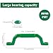 KINSPORY 10.6'' Climbing Handles, 4pc Playground Safety Handles Set, Kids Hand Grips for Swing Set, Climbing Frame, Play House, Climbing Frame - Green