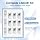 Micro Infusion System for Face, 0.25mm Cosmetic Surface Tip Serum Applicator Kit with Peptide & Hyaluronic Acid, Hydrating Glow Care Set for Smooth-Looking Skin, 3 Month Supply - 5