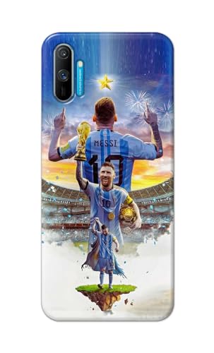 Image of Printed Hard Back Cover for Realme C3 | Realme C3i Back Cover (Famous Football Player -J2) -190724(EA)