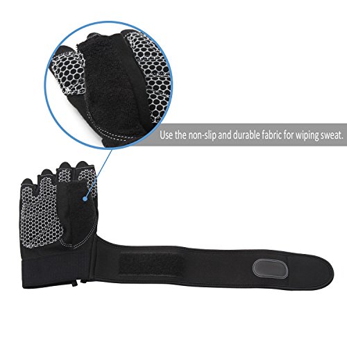 Xcellent Global Guanti per Sollevamento Pesi Uomo