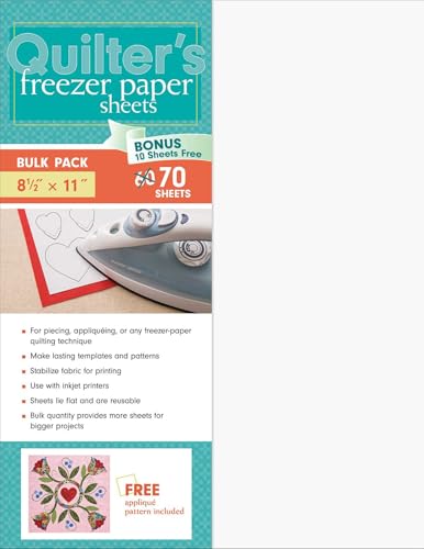 Quilter's Freezer Paper Sheets Bulk Pack