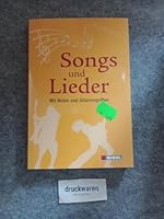 Songs & Lieder. 3868200894 Book Cover