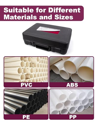 Image of PVC Pipe Reamer 1.25 Inch, PVC Fitting Saver 1-1 /4 Inch, PVC Reamer, Pipe Reamer Aluminum Alloy PVC Socket Saver Pipe Fitting Reamer for SCH40 PVC CPVC ABS Pipes