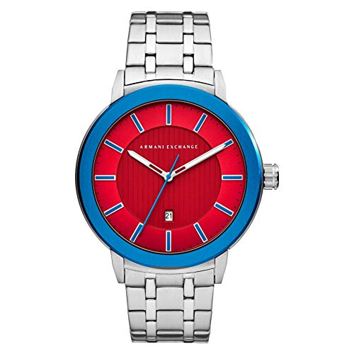 Image of Armani Exchange Mens Analogue Quartz Watch with Stainless Steel Strap AX1471