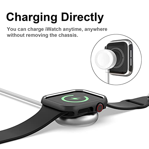 Miimall Case Compatible with Apple Watch Series 9/Series 8/Series 7 41mm 45mm - Image 4