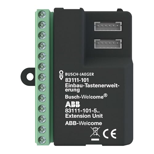 Extension de bouton encastrable Busch Jaeger 83111-101 pour interphone - 3