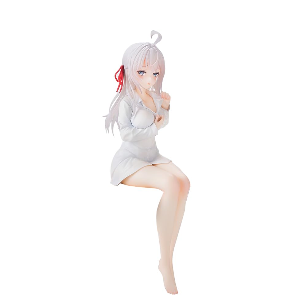 Figura Coleccionable Anime Figura De Anime Alisa Mikhailova Kujou 12 Cm Sentada - Modelo PVC Para Colección O Decoración De Escritorio Figura Colección Anime Decoración