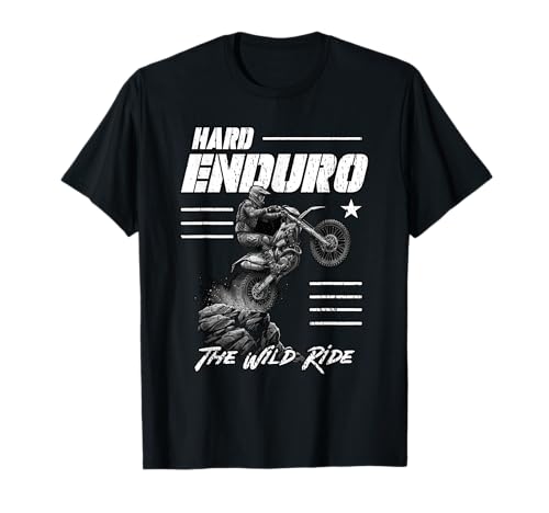 Photo de Hard Enduro The Wild Ride fanatique de Moto Sport Automobile T-Shirt