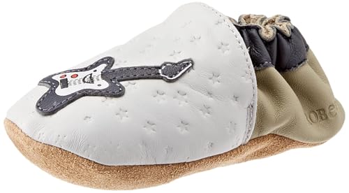 Chausson Robeez Garçon Melomane en cuir souple pour bébé