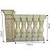 Roman Column Railing Mold, 89cm, Balcony Guardrail Vase Handrail, Cement Pillar Fence, European Style