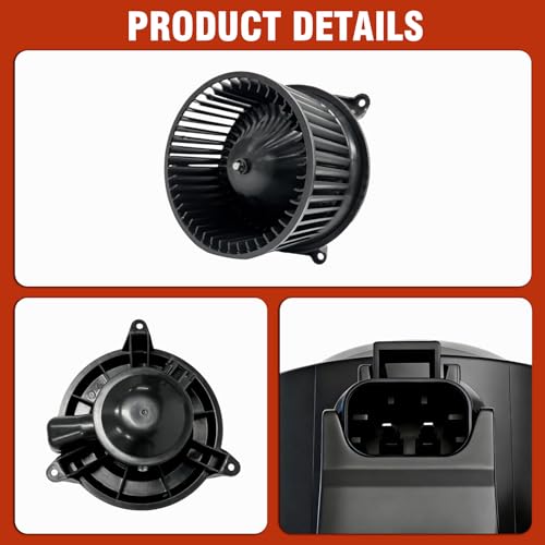 Image of Front Heater Blower Motor fit for Infiniti QX56 2004-2010, for Nissan Armada 2005-2015, Titan 2004-2015, Replacement for OE# 700174, 27226ZH00A